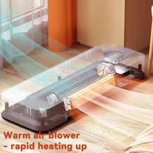 1500W Wall Mounted Heater - Silent PTC Electric Heater with Remote Control for Winter Warmth