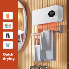 1500W Wall Mounted Heater - Silent PTC Electric Heater with Remote Control for Winter Warmth