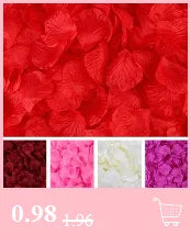 Artificial Silk Rose Petals (500–3000 pcs) – Romantic Wedding Decoration – Table or Aisle Scatter