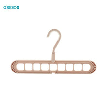 Smart Clothes Hanger Organizer – 9-Hole Space-Saving Magic Rack