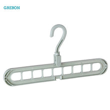 Smart Clothes Hanger Organizer – 9-Hole Space-Saving Magic Rack