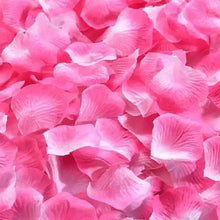 Artificial Silk Rose Petals (500–3000 pcs) – Romantic Wedding Decoration – Table or Aisle Scatter