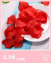 Artificial Silk Rose Petals (500–3000 pcs) – Romantic Wedding Decoration – Table or Aisle Scatter