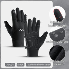 Men’s Waterproof Cycling Gloves – Thermal Fleece – Touchscreen Outdoor Winter Sport
