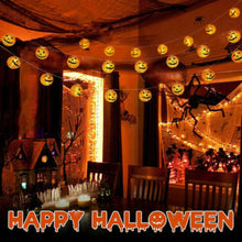 Halloween Pumpkin String Lights – Indoor/Outdoor Garden – Festive Party Lamp