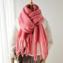 Winter Cashmere Scarf – Unisex Thick Pashmina Wrap – Soft Long Blanket Shawl