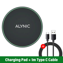 30W Wireless Charger Pad – Fast Induction Charging for iPhone, Samsung & More