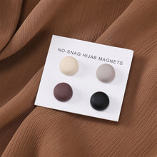 Magnetic Hijab Pins (8 pcs) – Strong Matte Brooch Buttons – Secure Headscarf Accessory