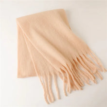 Winter Cashmere Scarf – Unisex Thick Pashmina Wrap – Soft Long Blanket Shawl
