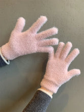 Women’s Mink Velvet Gloves – Plush Warm Five-Finger – Outdoor Cycling Cold-Proof