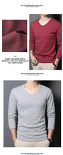 Men’s Thermal T-Shirt – Plush Long-Sleeve Round Neck – Velvet Padded Base Layer