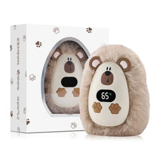 Plush Hand Warmer Winter Mini Portable Three-speed Adjustment Battery Life Long-lasting Smart Temperature Control Hand Warmer