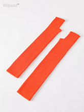 Women’s Long Knitted Fingerless Gloves – Y2K Thermal Arm Warmers 40–60 cm