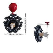 Dark Ghost Clown Wall Decoration Halloween Christmas Decorative Resin Creative American Hanging Crafts