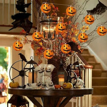 Halloween Pumpkin String Lights – Indoor/Outdoor Garden – Festive Party Lamp