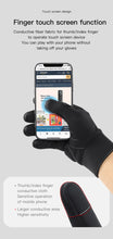 Men’s Waterproof Cycling Gloves – Thermal Fleece – Touchscreen Outdoor Winter Sport