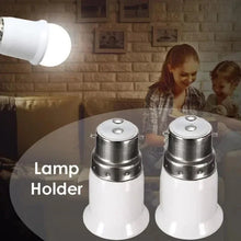 B22 to E27 Lamp Adapter – LED Bulb Socket Converter – Easy Base Conversion