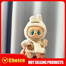 Labubu Sitting Party Doll – Mini Plush Bunny Sweater – Collectible Series I & II