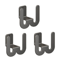 Wall-Mounted Shoe Rack (3 pcs) – Slipper Organizer Hanger – No-Drill Space Saver