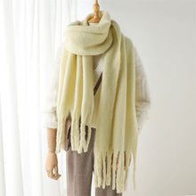 Winter Cashmere Scarf – Unisex Thick Pashmina Wrap – Soft Long Blanket Shawl