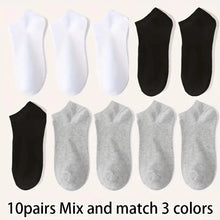 Unisex Ankle Socks – Breathable Lightweight Sports Wear – Comfort-Fit Everyday Pack (5/10 Pairs)