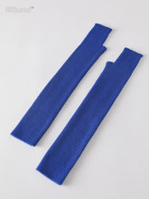 Women’s Long Knitted Fingerless Gloves – Y2K Thermal Arm Warmers 40–60 cm