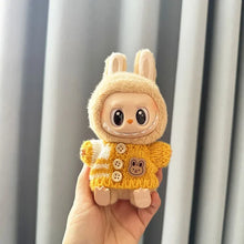 Labubu Sitting Party Doll – Mini Plush Bunny Sweater – Collectible Series I & II