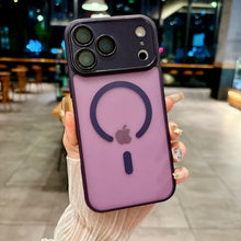 Magnetic Matte Translucent Armor Shockproof Case For iPhone 17 Air /17 Pro/17 Pro Max Magsafe Wireless Charge Cover