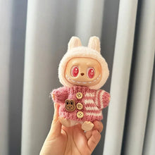 Labubu Sitting Party Doll – Mini Plush Bunny Sweater – Collectible Series I & II