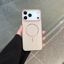 For Magsafe Lens Bracket Phone Case For iPhone 17 Pro Max 16 15 14 Pro Max 17 Air Holder Magnetic Charging Shockproof Cover