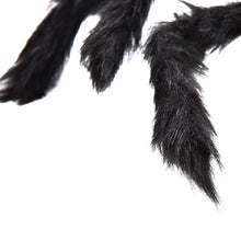 30cm/50cm/75cm/90cm/125cm/150cm/200cm Halloween Giant Black Spider Decoration Haunted House Prop Indoor Outdoor Decor