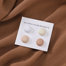 Magnetic Hijab Pins (8 pcs) – Strong Matte Brooch Buttons – Secure Headscarf Accessory