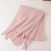 Winter Cashmere Scarf – Unisex Thick Pashmina Wrap – Soft Long Blanket Shawl