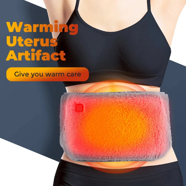 USB Electric Heating Belt – Hot Compress Warmer – Abdominal & Lumbar Pain Relief