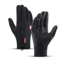 Winter Warm Men's Gloves Touchscreen Sport Women Outdoor Fishing Splash-proof Skiing Cycling Snowboard Nonslip Zipper Gloves