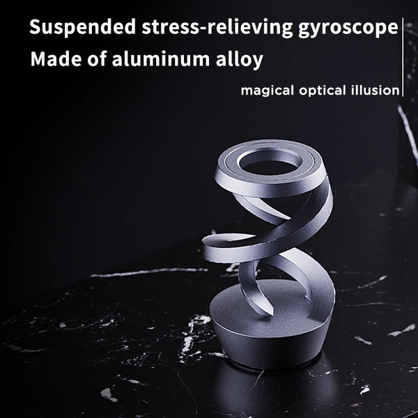 Desktop metal floating gyroscope fidget spinner anti - gravity stress - relieving toy fidget toy edc fidget slider