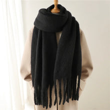 Winter Cashmere Scarf – Unisex Thick Pashmina Wrap – Soft Long Blanket Shawl