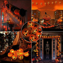 Halloween Pumpkin String Lights – Indoor/Outdoor Garden – Festive Party Lamp