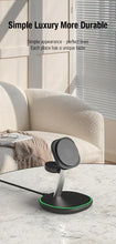 3 In 1 Magnetic Wireless Charger Stand For Magsafe iPhone 16 15 14 13 Pro Max Apple Watch 9 8 AirPods Pro Fast Charging Station