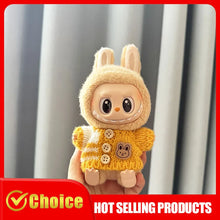 Labubu Sitting Party Doll – Mini Plush Bunny Sweater – Collectible Series I & II