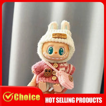 Labubu Sitting Party Doll – Mini Plush Bunny Sweater – Collectible Series I & II