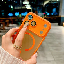 Magnetic Matte Translucent Armor Shockproof Case For iPhone 17 Air /17 Pro/17 Pro Max Magsafe Wireless Charge Cover