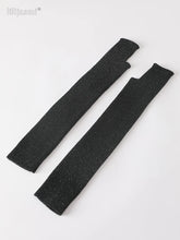 Women’s Long Knitted Fingerless Gloves – Y2K Thermal Arm Warmers 40–60 cm