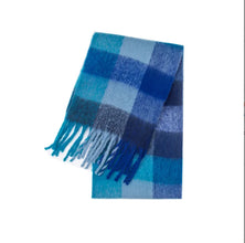 Women’s Cashmere Winter Scarf – Thick Warm Pashmina Shawl – Soft Rainbow Tassel Wrap