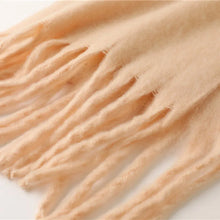 Winter Cashmere Scarf – Unisex Thick Pashmina Wrap – Soft Long Blanket Shawl
