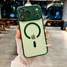 Magnetic Matte Translucent Armor Shockproof Case For iPhone 17 Air /17 Pro/17 Pro Max Magsafe Wireless Charge Cover