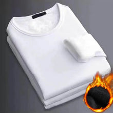 Men’s Thermal Long-Sleeve Shirt – Fleece Base Layer – Plus-Velvet Winter Warmth