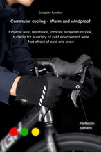 Men’s Waterproof Cycling Gloves – Thermal Fleece – Touchscreen Outdoor Winter Sport