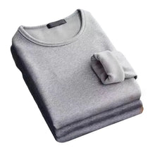 Men’s Thermal Long-Sleeve Shirt – Fleece Base Layer – Plus-Velvet Winter Warmth