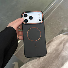 For Magsafe Lens Bracket Phone Case For iPhone 17 Pro Max 16 15 14 Pro Max 17 Air Holder Magnetic Charging Shockproof Cover